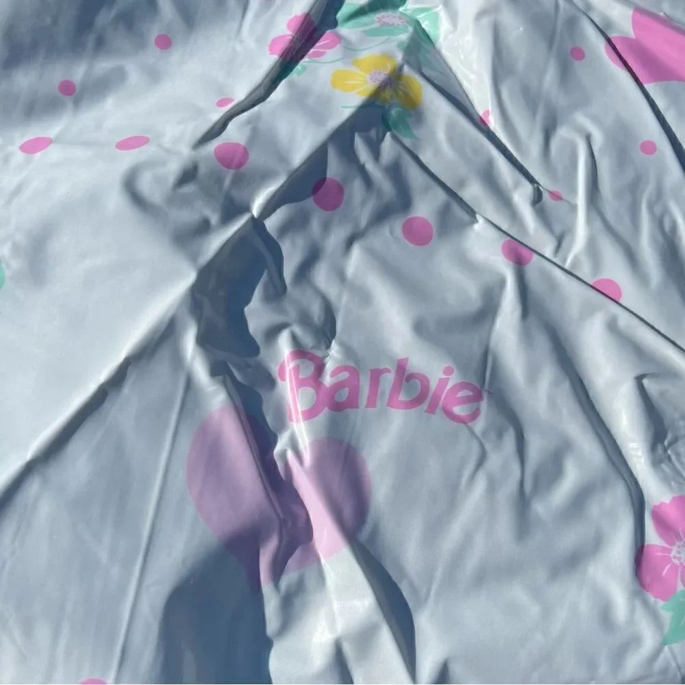 Vintage Barbie 1997 Plastic Shower Curtain